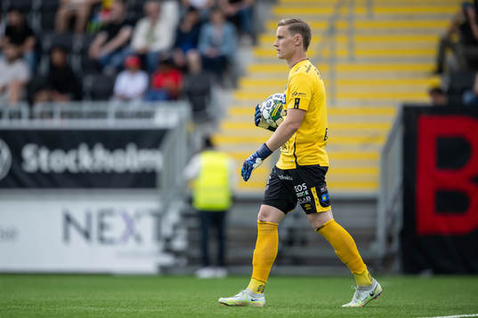 Degerfors målvakt Sondre Lovseth Rossbach