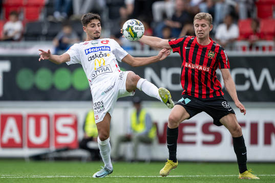 Degerfors Peter Gwargis och Brommapojkarnas Ludvig Fritzson