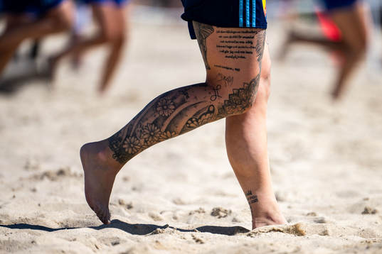 Ett tatuerat ben