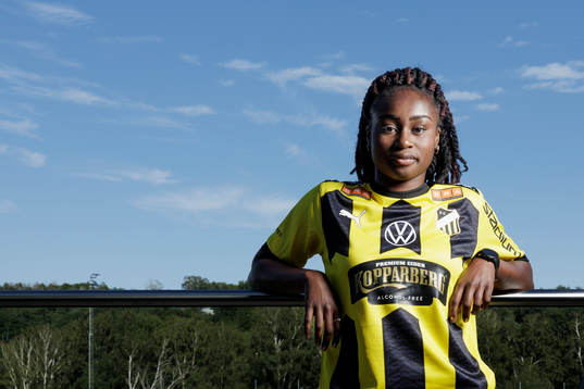 Häckens nyförvärv Monica Jusu Bah
