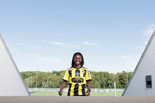 Häckens nyförvärv Monica Jusu Bah