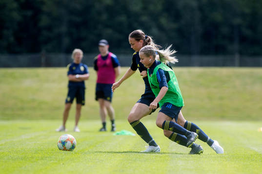 Maja Nilsson och Olivia Zachau Friborg