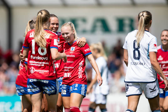 Vittsjös Jutta Rantala jublar