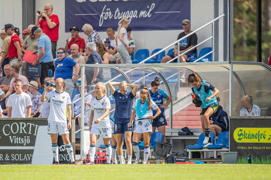 Djurgårdens spelare deppar