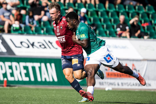 Örgrytes Viktor Lundberg och Brages Kevin Appiah Nyarko
