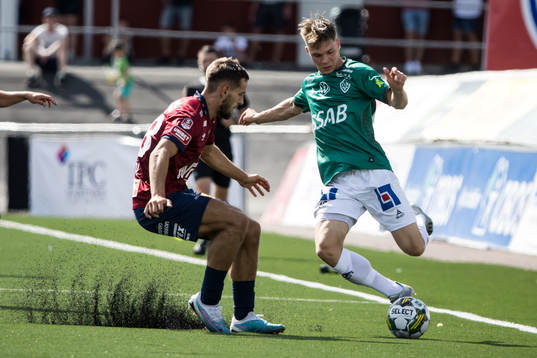 Örgrytes Amel Mujanic och Brages Gustav Berggren