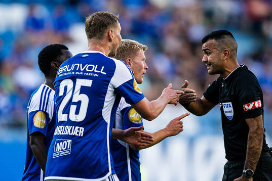 Anders Hagelskjær, Kristian Eriksen of Molde and Rohit
