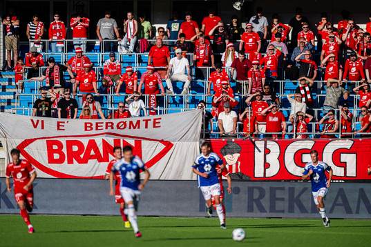Spectators in the stands