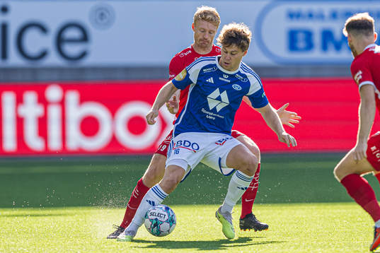 Sivert Heltne Nilsen of Brann and Emil  Breivik of Molde