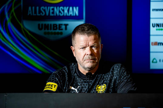 Mjällbys tränare Anders Torstensson
