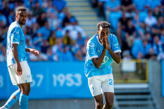 Malmö FFs Taha Ali deppar