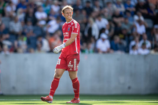 Sirius målvakt Jakob Tånnander deppar