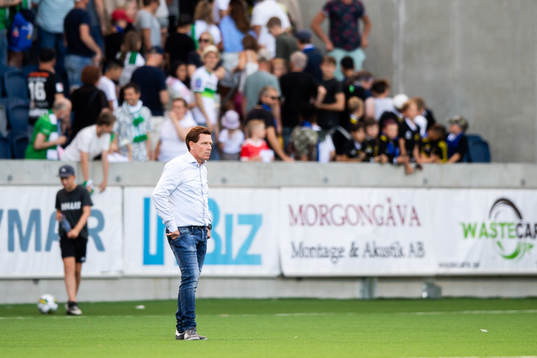 Sirius tränare Christer Mattiasson deppar