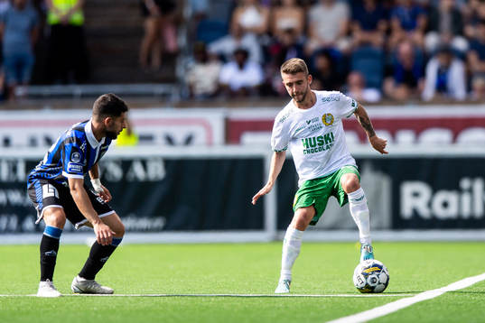 Sirius André Alsanati och Hammarbys Anton Kralj