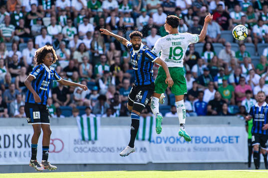 Sirius Kristopher Da Graca och Hammarbys Jusef Erabi