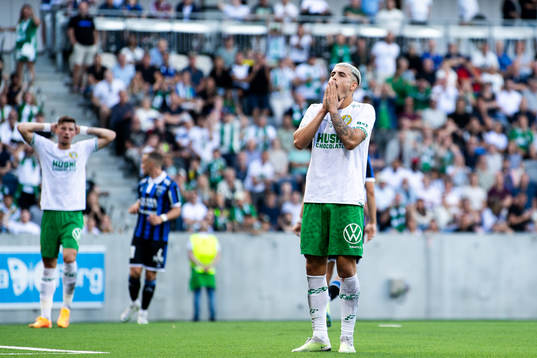 Hammarbys Edvin Kurtulus deppar