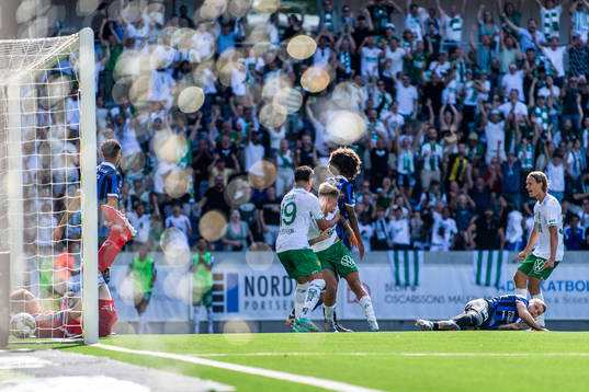 Hammarbys Jusef Erabi, Fredrik Hammar och Markus Karlsson