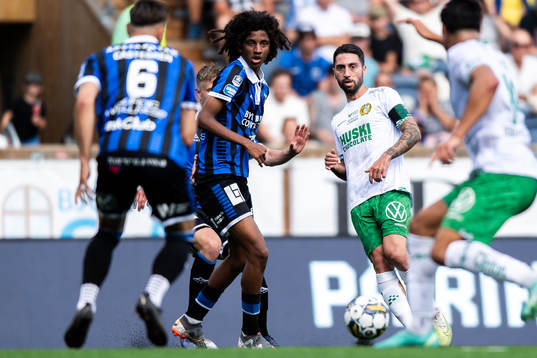 Sirius Malcolm Jeng och Hammarbys Nahir Besara