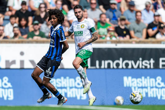 Sirius Malcolm Jeng och Hammarbys Nahir Besara