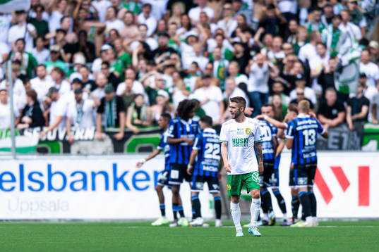 Hammarbys Anton Kralj deppar