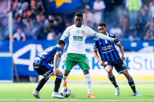 Sirius André Alsanati och Joakim Persson mot Hammarbys