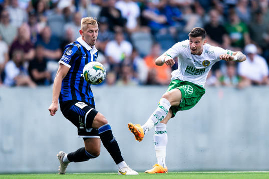 Sirius Jakob Voelkerling Persson och Hammarbys Viktor