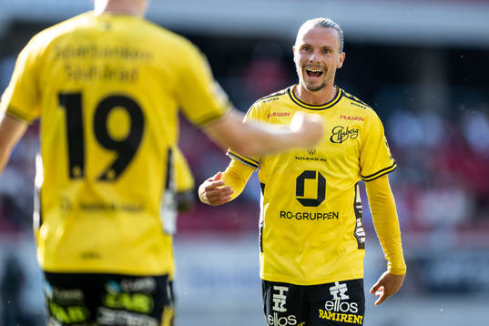 Elfsborgs Niklas Hult jublar