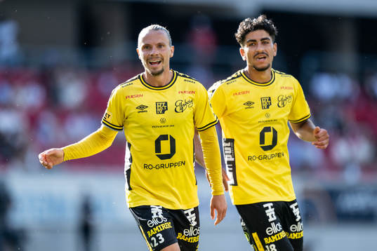 Elfsborgs Niklas Hult jublar