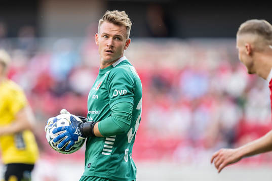 Kalmars målvakt Jakob Kindberg