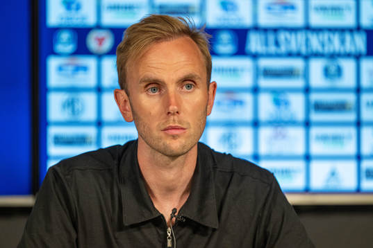 Kalmars tränare Henrik Jensen