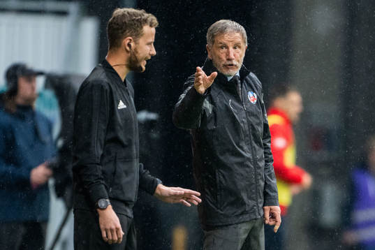 Helsingborgs tränare Stuart Baxter