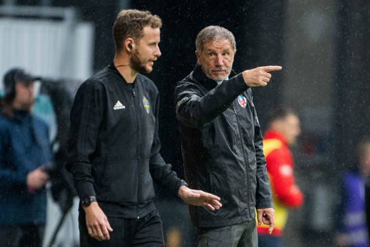 Helsingborgs tränare Stuart Baxter