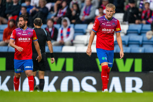 Helsingborgs Frederik Holst och Casper Widell deppar