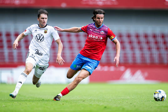 Östersunds Jakob Johnsson och Helsingborgs Wilhelm Loeper