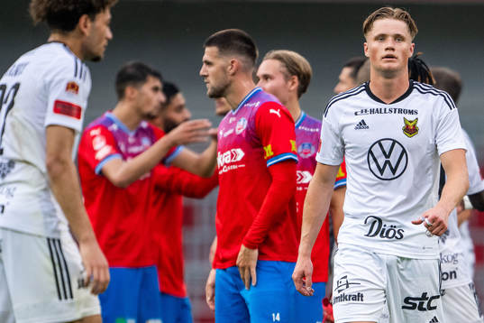 Östersunds Sebastian Karlsson Grach deppar