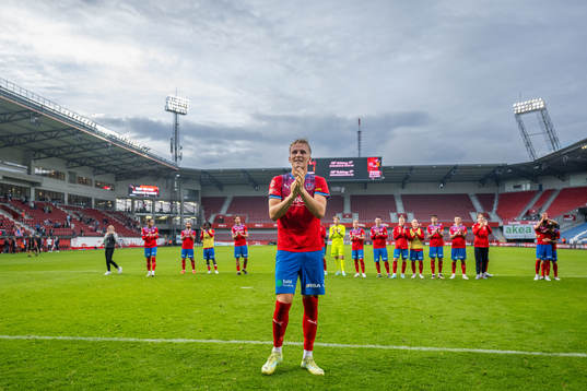 Helsingborgs Casper Widell jublar