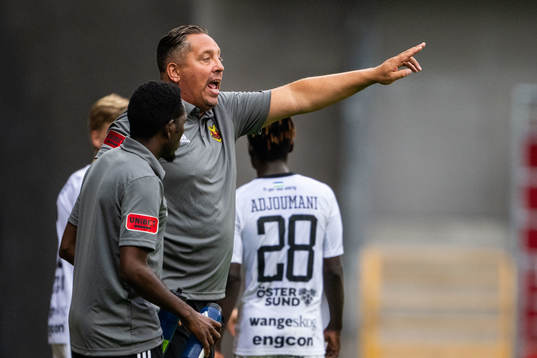 Östersunds tränare Magnus Powell