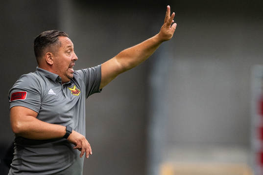 Östersunds tränare Magnus Powell