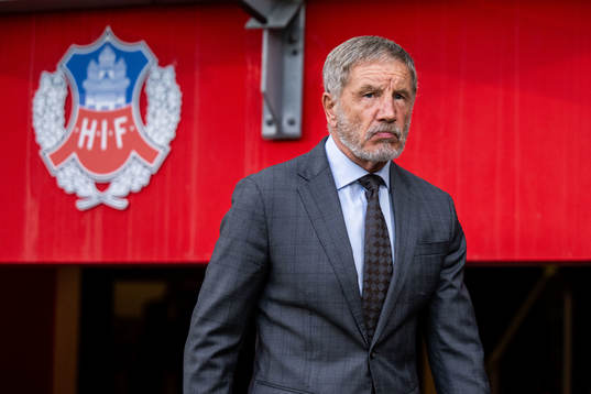 Helsingborgs tränare Stuart Baxter