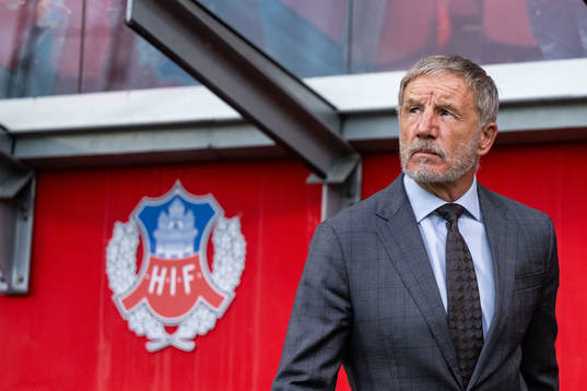 Helsingborgs tränare Stuart Baxter