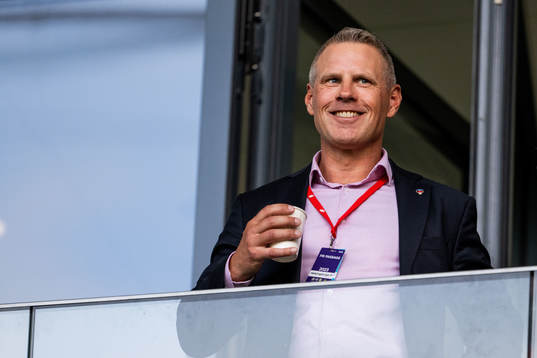 Helsingborgs ordförande Fredrik Karlsson