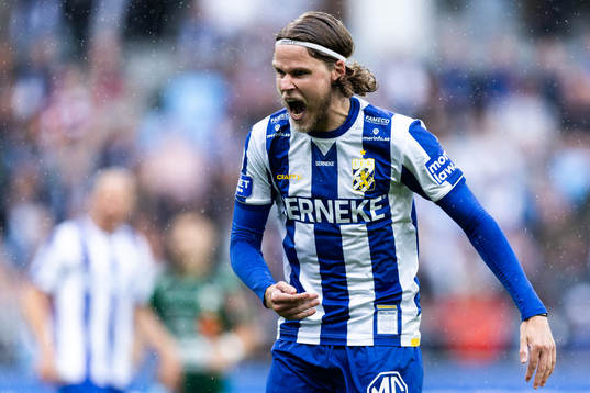 IFK Göteborgs Gustaf Norlin deppar