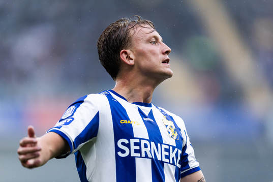 IFK Göteborgs Sebastian Hausner deppar