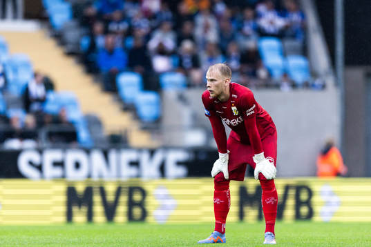 IFK Göteborgs målvakt Pontus Dahlberg deppar