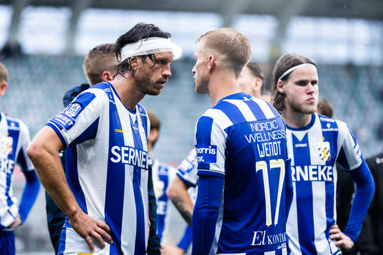 IFK Göteborgs Gustav Svensson, Oscar Wendt och Gustaf