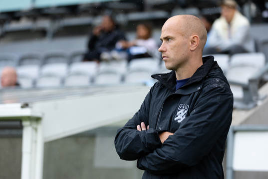 IFK Göteborgs tränare Jens Berthel Askou innan
