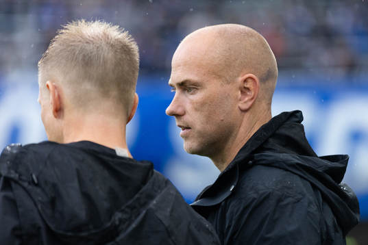 IFK Göteborgs tränare Jens Berthel Askou innan