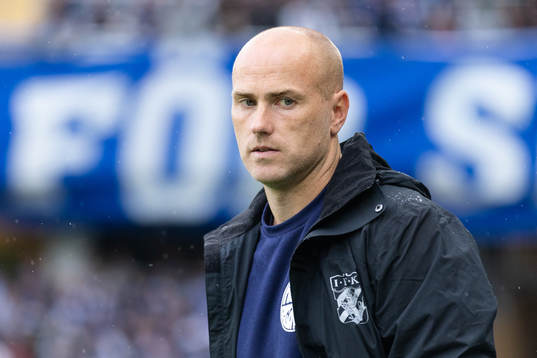 IFK Göteborgs tränare Jens Berthel Askou innan