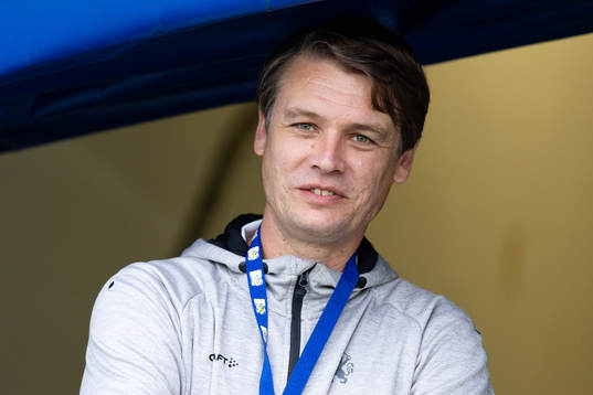 IFK Göteborgs tekniske direktör Ola Larsson innan
