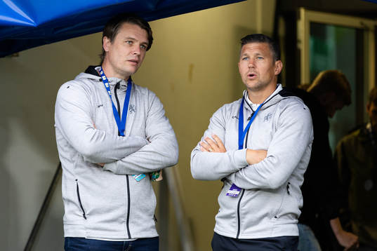 IFK Göteborgs tekniske direktör Ola Larsson och team